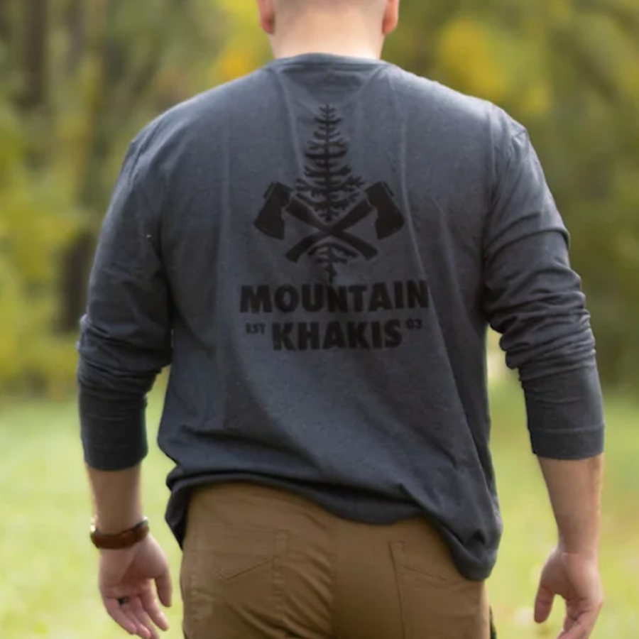 Men's Long Sleeve T-Shirt Retro Print Round Neck Daily Casual Navy Blue
Men's Long Sleeve T-Shirt Retro Print Round Neck Daily Casual Navy Blue