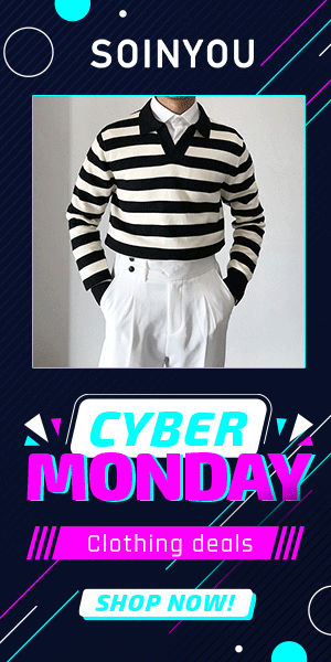 Soinyou cyber monday clothing sales