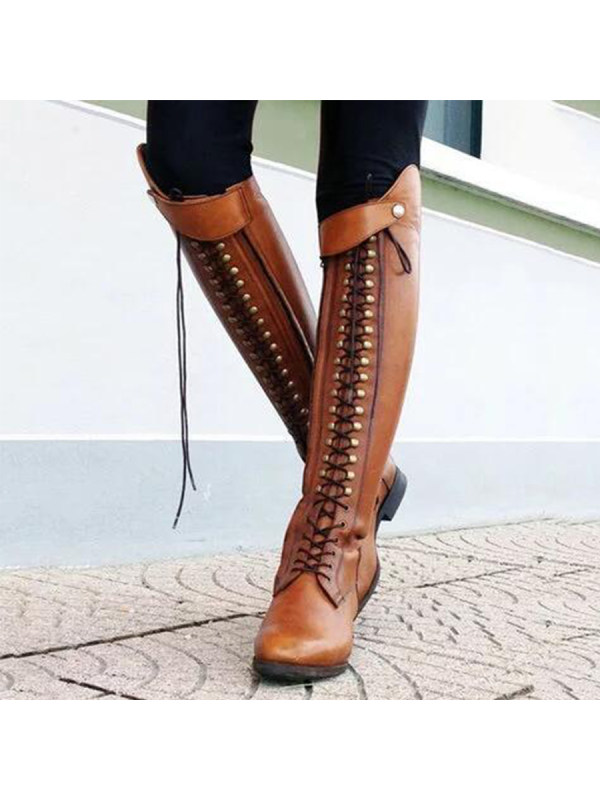 outdoor knee high boots