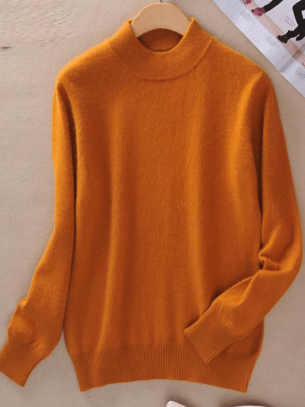 Women's Half-High Collar Sweater Pullover