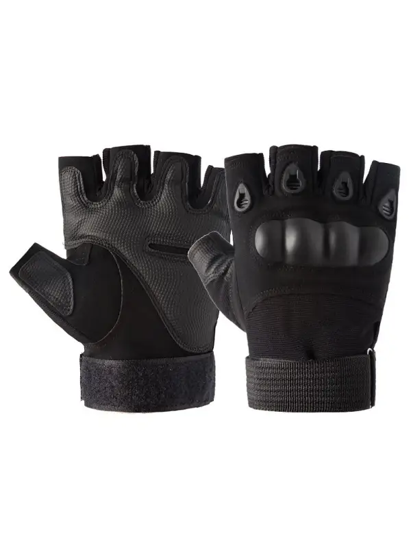 Functional Wind Tactical Half-finger Gloves - Ninacloak.com 
