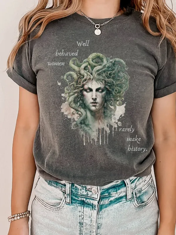 Vintage Medusa T-shirt - Realyiyi.com 