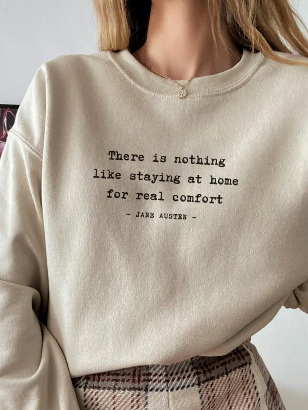 Jane Austen Book Sweatshirt - Cominbuy.com 