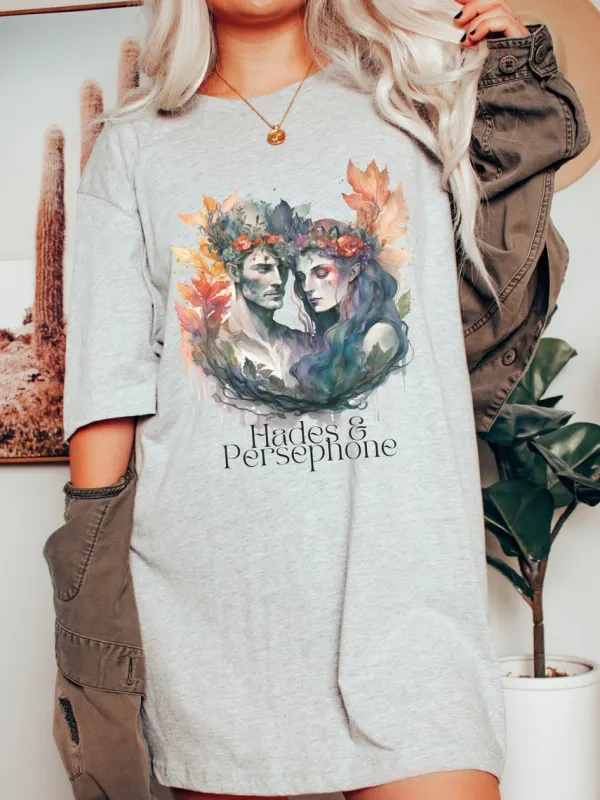 Persephone And Hades Greek Mythology T-Shirt - Machoup.com 