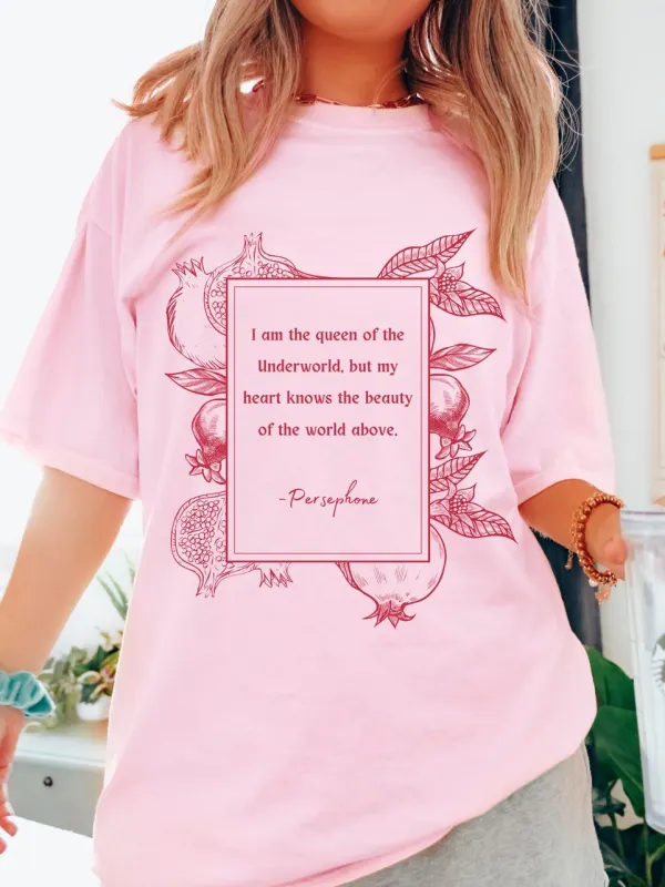 Persephone Comfort Colors T-Shirt - Viewbena.com 