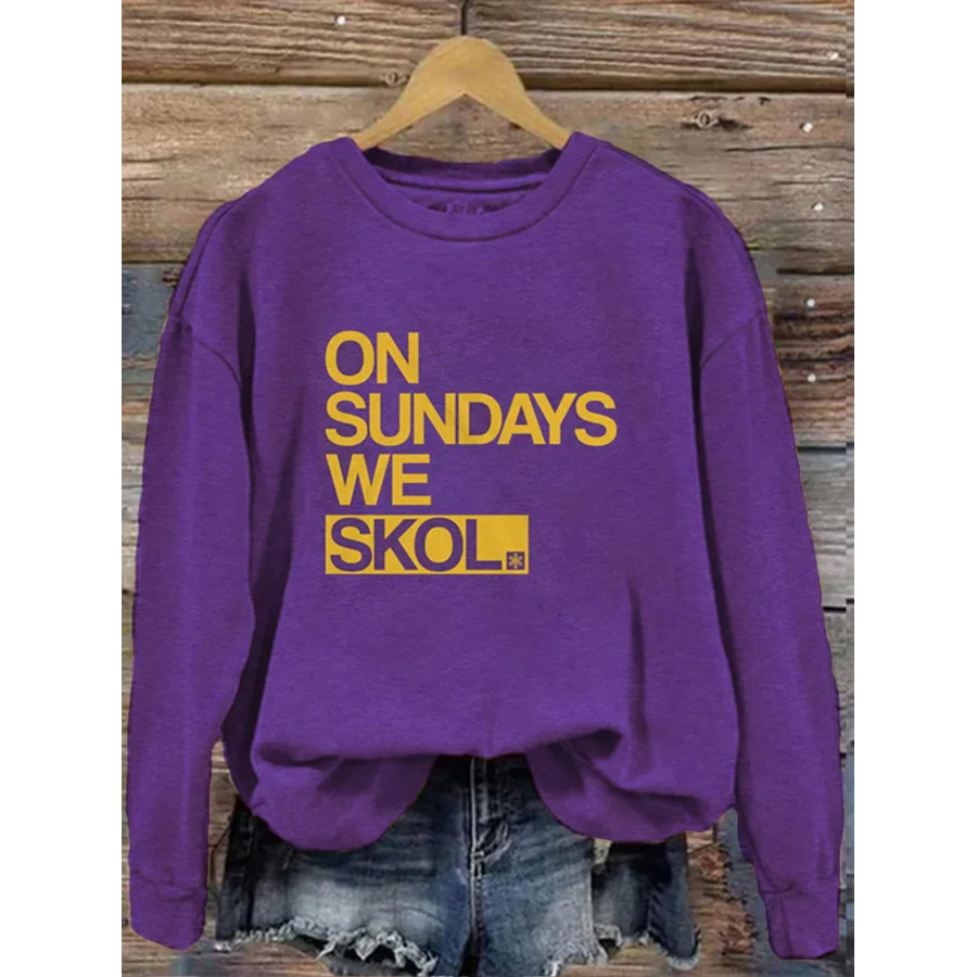 

Le Dimanche We Skol Sweat-shirt Pour Femmes