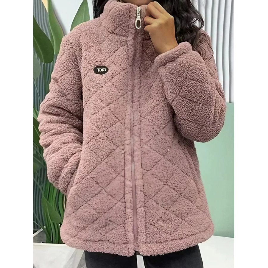 

Women's Retro Sherpa Cotton Jacket Plus Velvet Thickening Coat