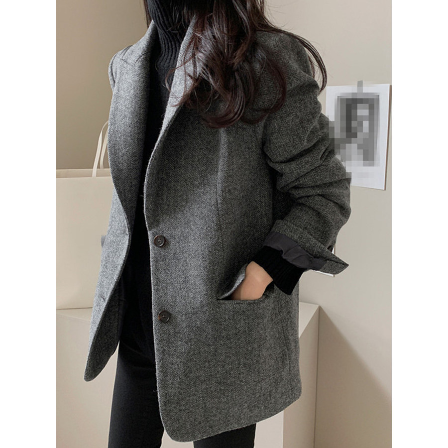 

Women's Vintage Woolen Suit Coat