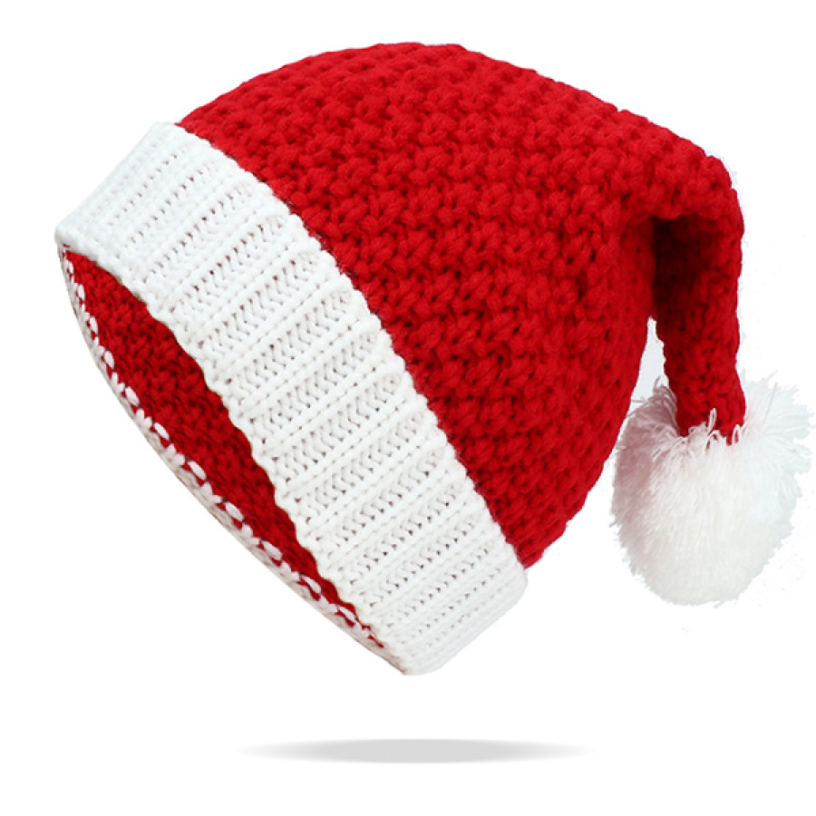 

Рождественская вязаная шапка