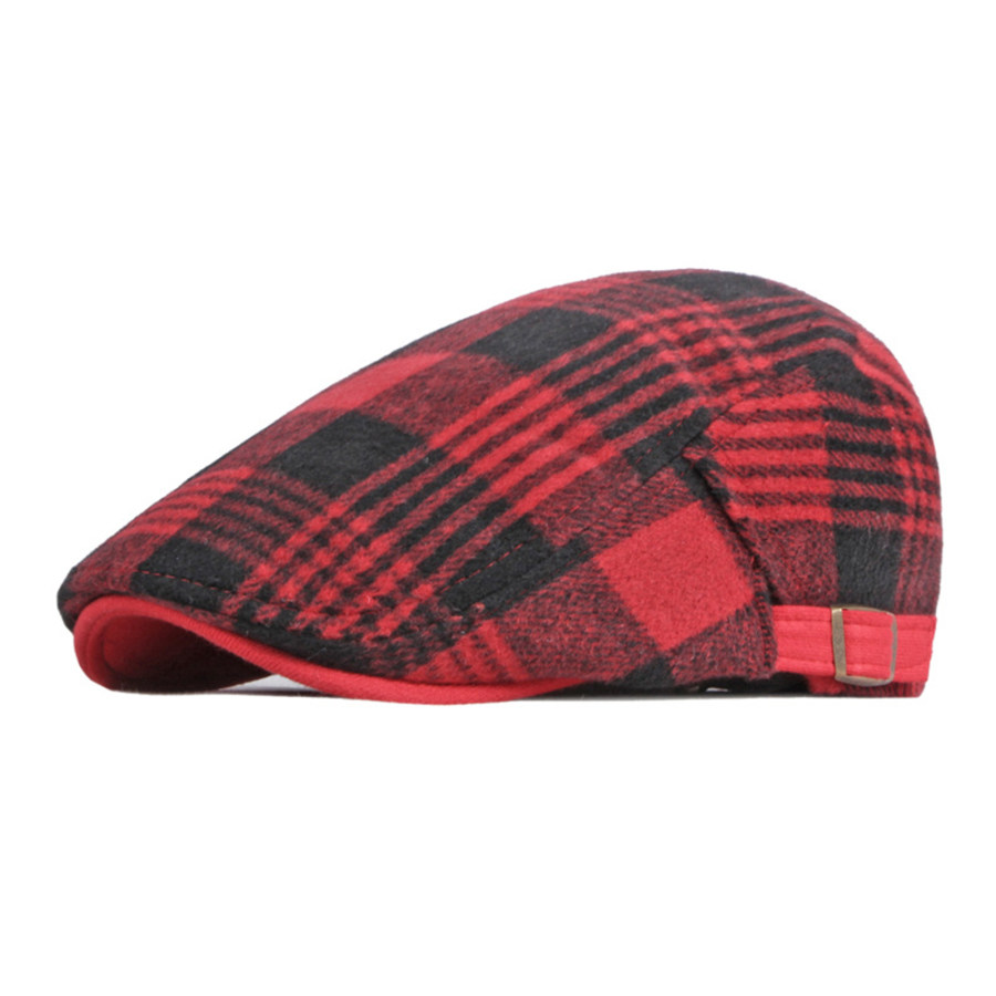 

Vintage Plaid Beret