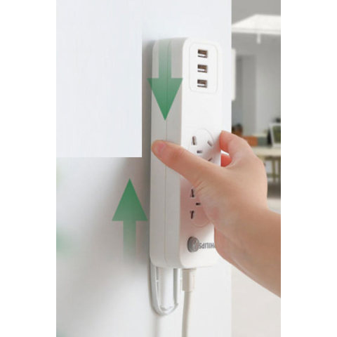 Plug in line board holder household order free row plug storage wall socket wall mounted plug in board router holder