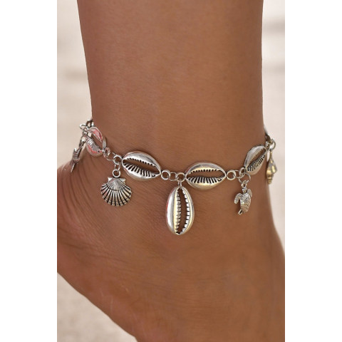 Foot jewelry creative fashion beach metal shell starfish anklet