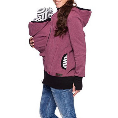 Maternity Removable Multifunctional Kangaroo Hoodie