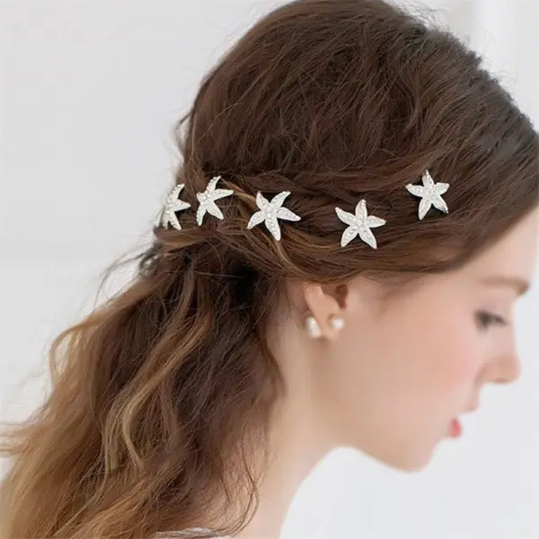 Women's Rhinestone Starfish Headwear - Lukalula.com 