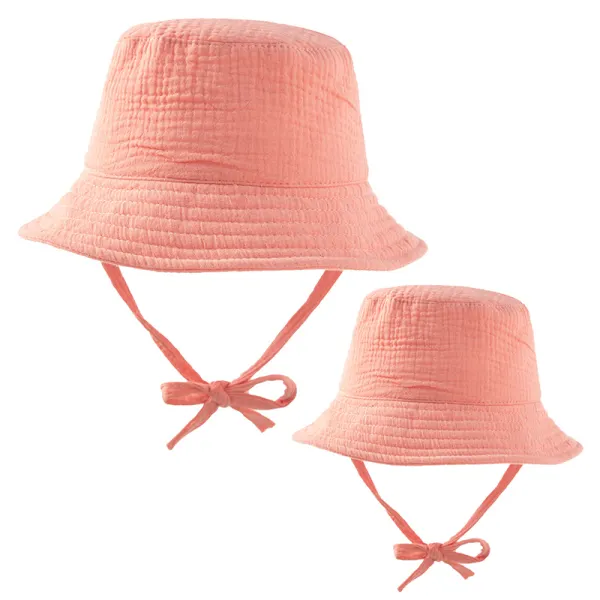 Casual Multicolor Mom Kid Matching Hat - Popopiestyle.com 