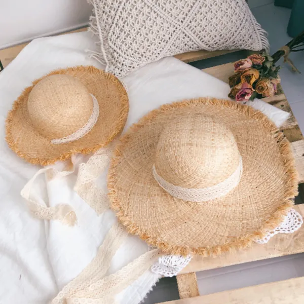 Sweet Mom Girl Matching Straw Hat - Popopiestyle.com 