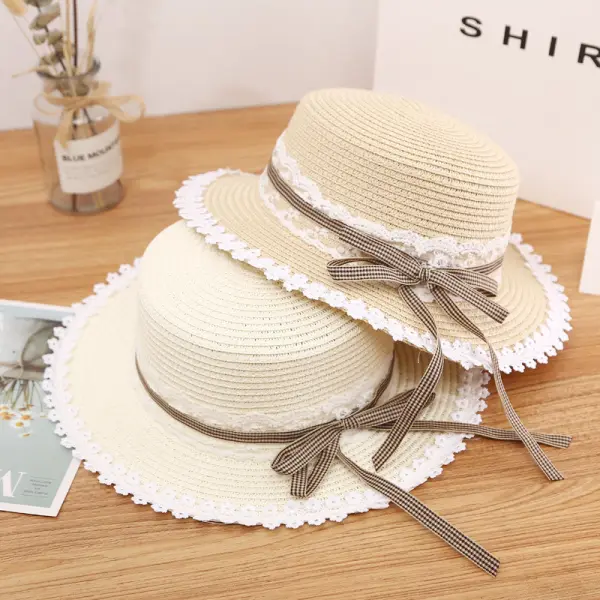 Sweet Mom Girl Matching Straw Hat - Popopiestyle.com 