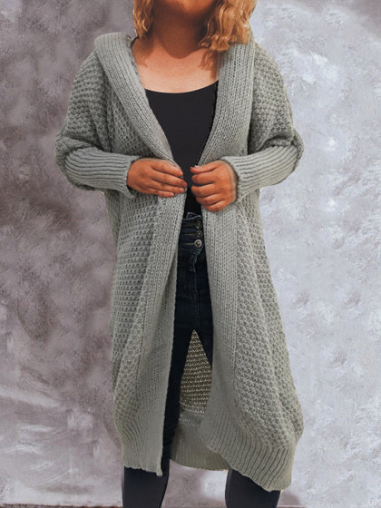 Fall/Winter Loose Bat Sleeve Knit Cardigan