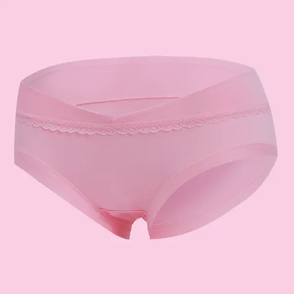 Maternity Panties Cotton Low Waist Seamless Underwear - Lukalula.com 