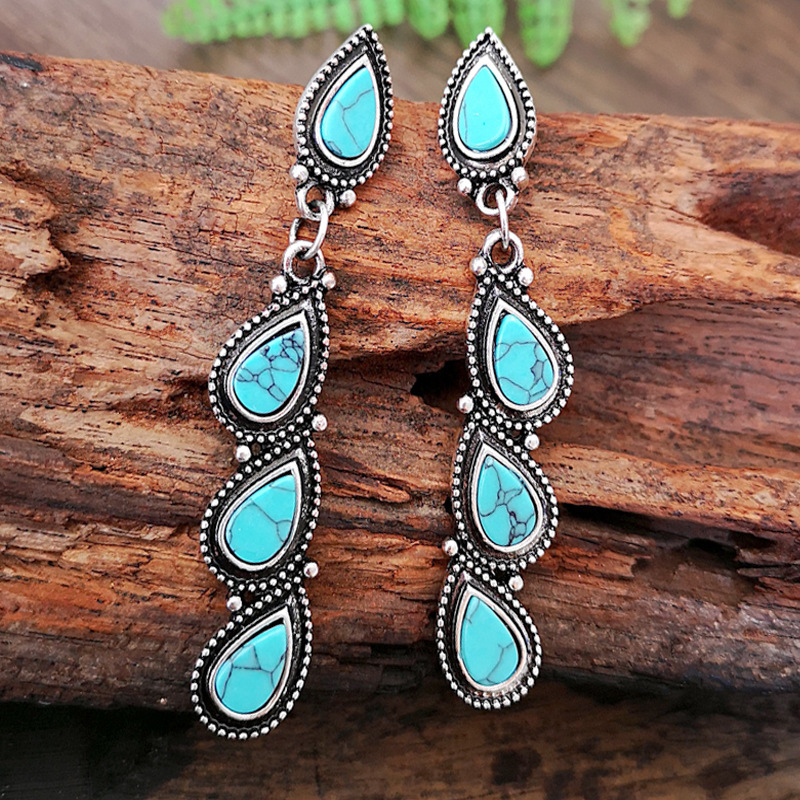 Fashion Vintage Creative Drop shaped Earrings