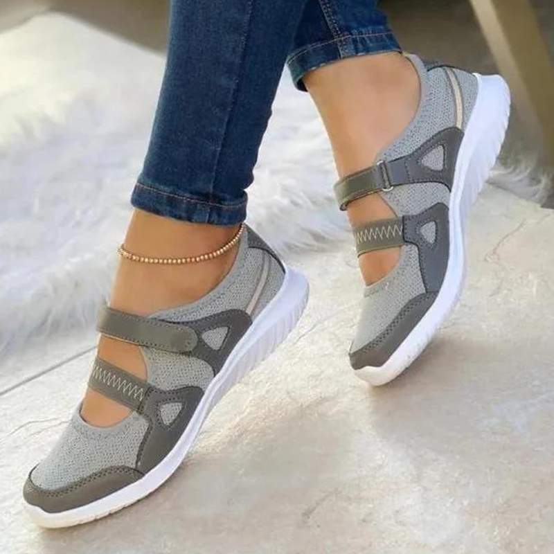 Casual Solid Color Mesh Shoes