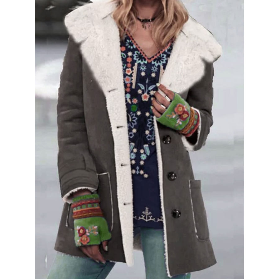 

Casual Loose Sherpa Warm Cardigan Coat