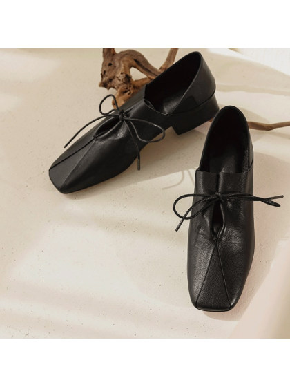 Women's fashion square head block heels