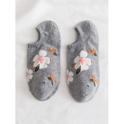 Low Cut Short Tube Cotton Boat Socks