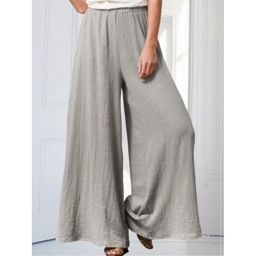 

Cotton And Linen Loose Wide Leg Pants