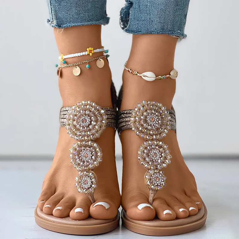 Summer Boho Flat Sandals