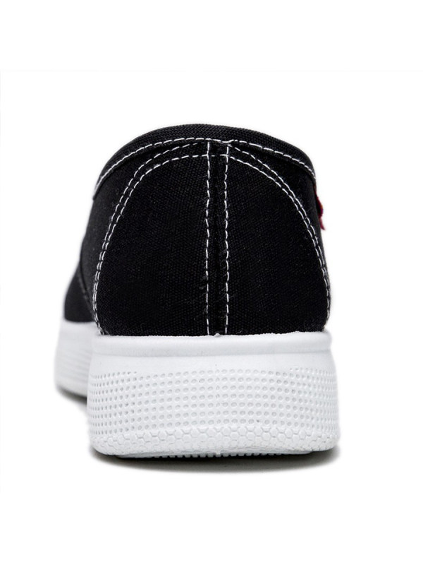 plain flat round toe casual sneakers