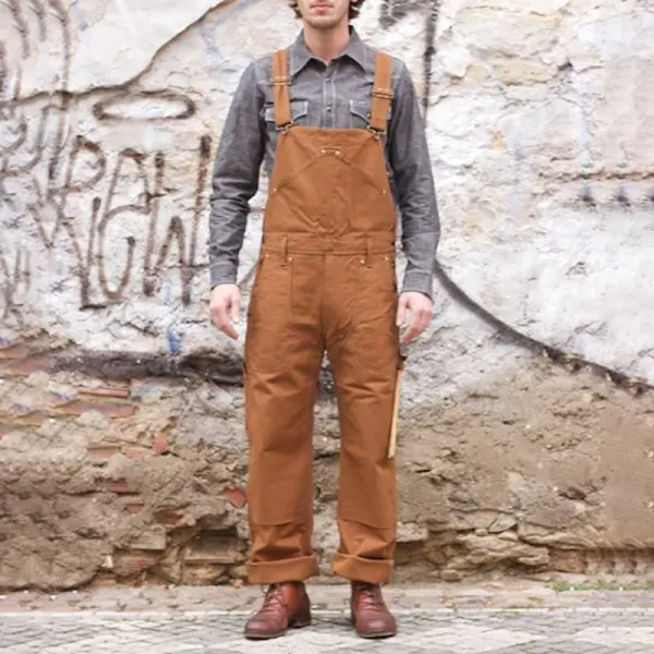 Mens Loose Casual Bib Pants - Annafile.chimpone.com 