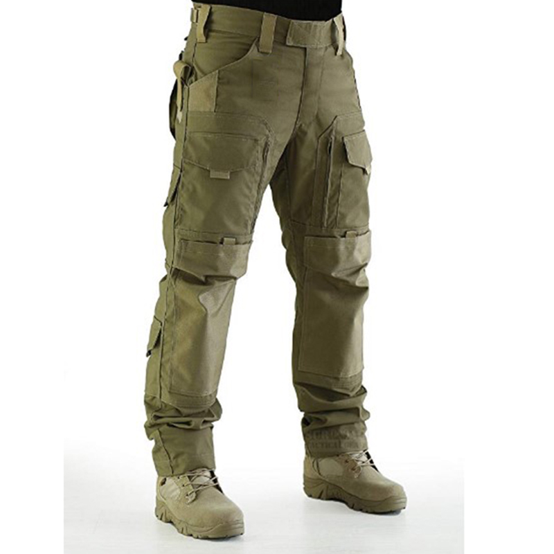 Men's Military Tactical Multi-pockets Chic Pants For Camping