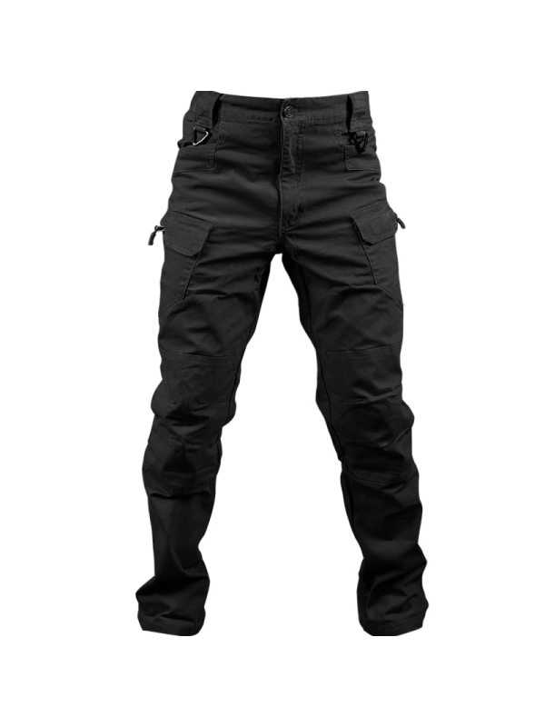 Mens Fashion Solid Color Outdoor Tactical Trousers