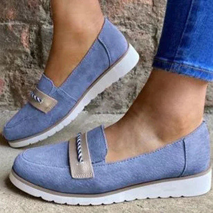 Women's suede casual shoes