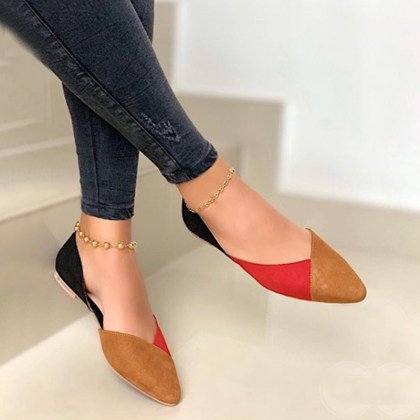 Womens flat casual shoes