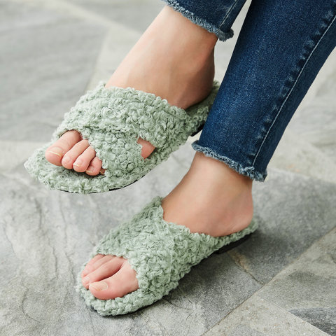 ShoesSee Womens Fashion Flat Slippers