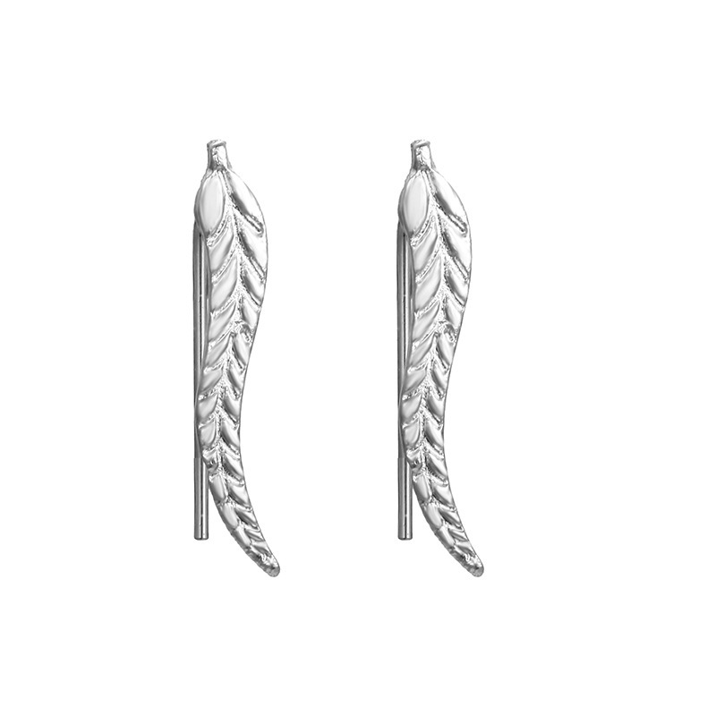 Leaf Earrings Female Temperament