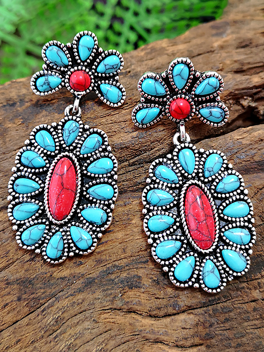 Fashion Blue Earrings