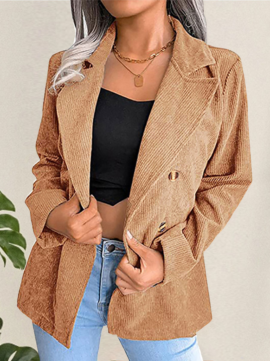 Casual Loose Corduroy Blazer
