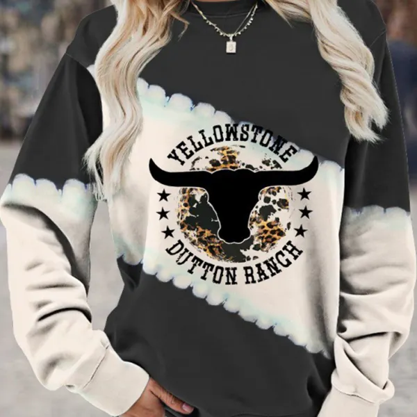 Women's Yellowstone Cowboy Hooded Sweater