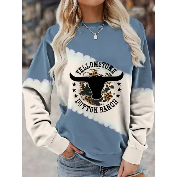 Women's Yellowstone Cowboy Hooded Sweater