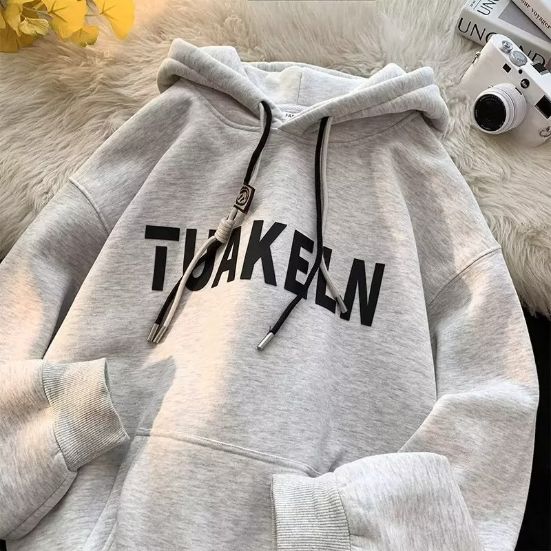 Men's Fleece Autumn Winter Thickened Hooded Sweater