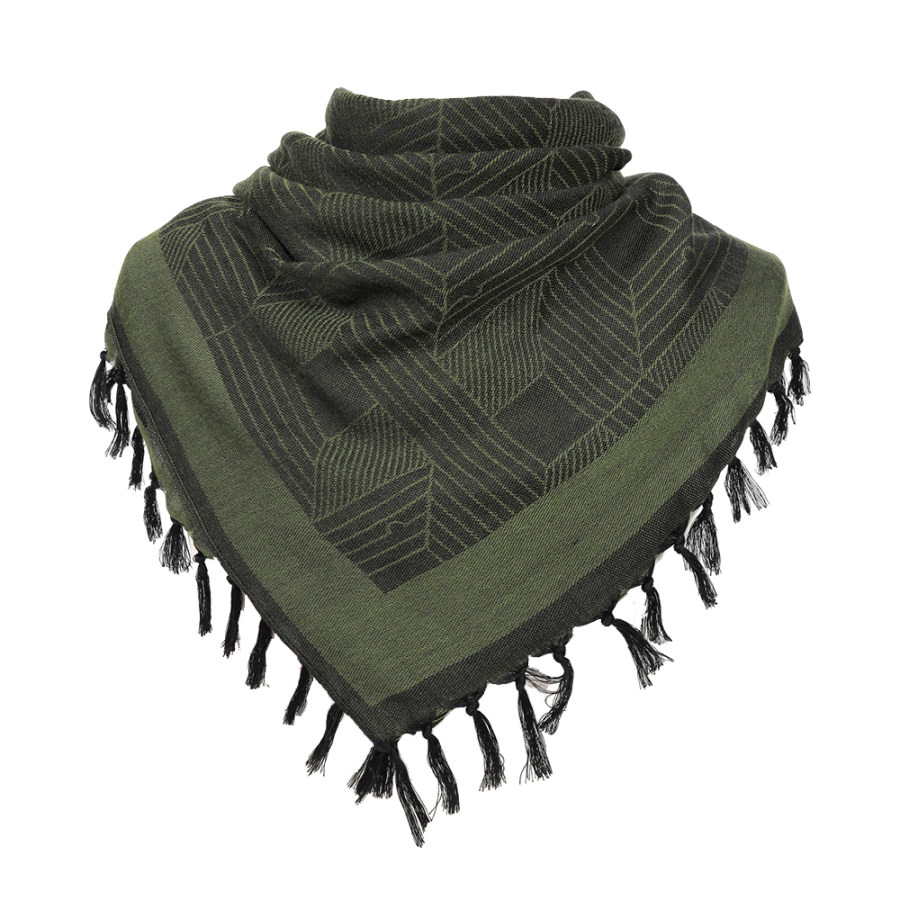 

Scarf Military Shemagh Tactical Desert Keffiyeh Head Arab Wrap With Tassel Neck Scarf