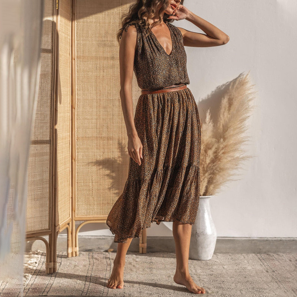 Ladies Bohemian Casual Chic Jumpsuit