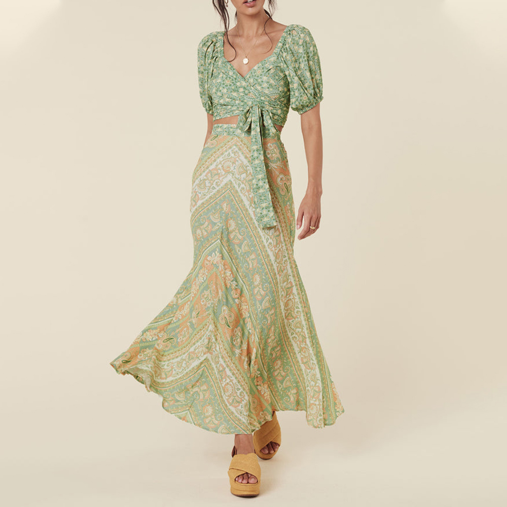 Ladies Bohemian Casual Chic Outfit