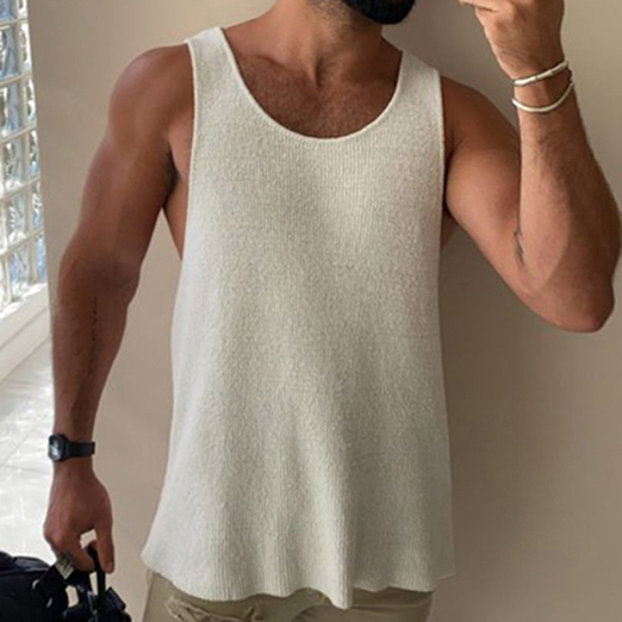 

Men's Holiday Casual Tank Top