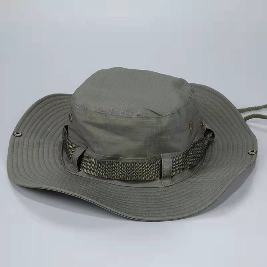 

Gorra De Pesca De Protección Solar Con Cordón Transpirable Para Hombres Al Aire Libre