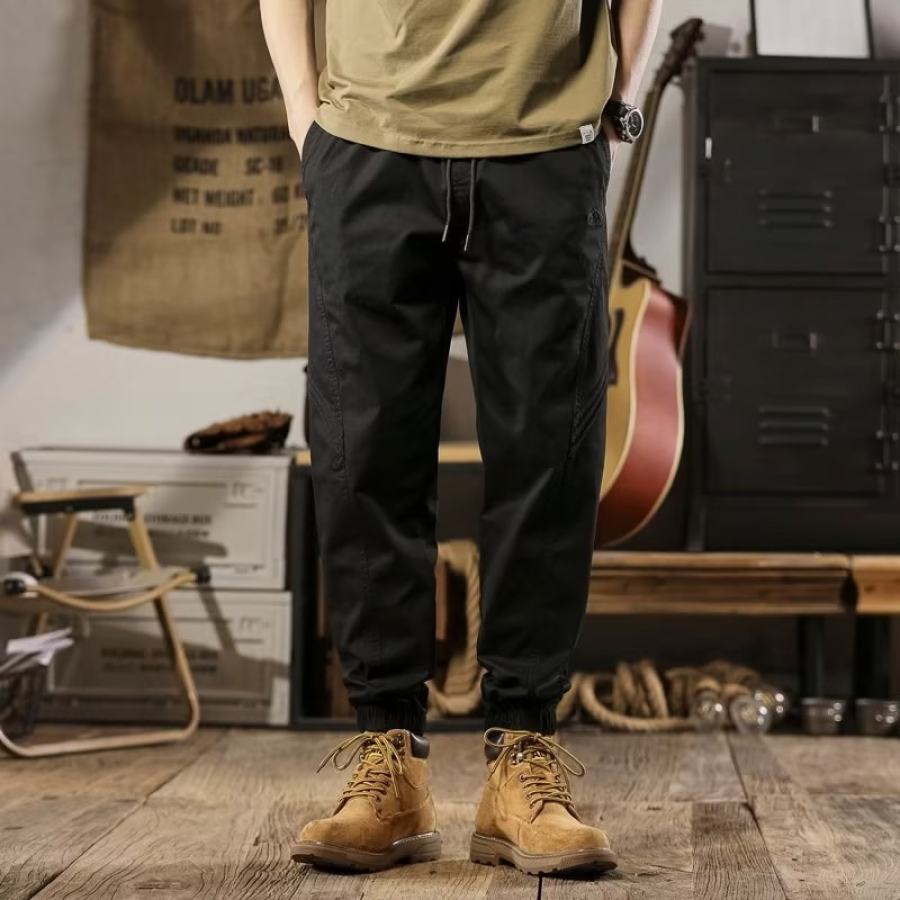

Men's Retro Casual Loose Multi-Pocket Cargo Pants