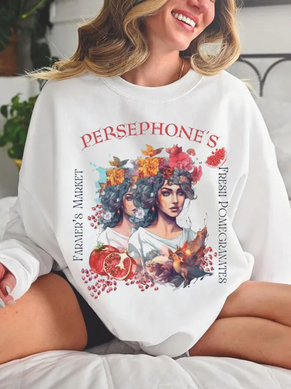 Pershephone Greek Mythology Sweatshirt - Machoup.com 